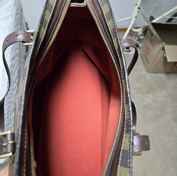 AUTHENTIC LOUIS VUITTON DAMIER EBENE CHELSEA SHOULDER BAG - Picture 7 of 14